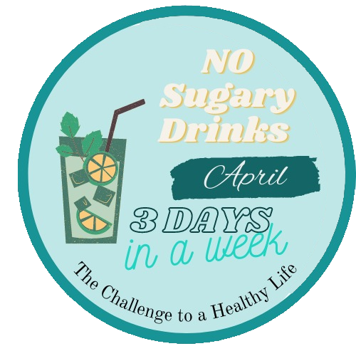 April  - Stay away from sugary drinks #1