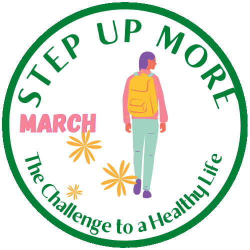 March Step up more!