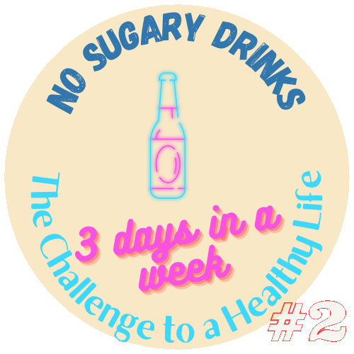 February - Stay away from sugary drinks#2